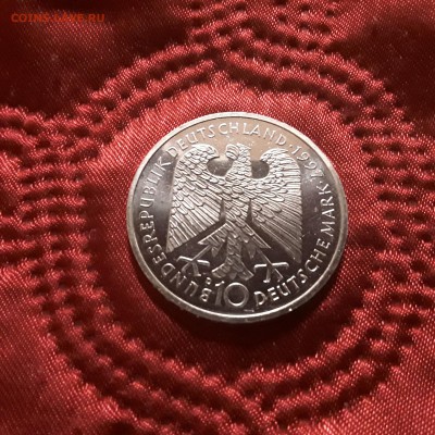 Германия. ФРГ. 10 марок 1997 года. До 24.10.18. - 20181020_201651