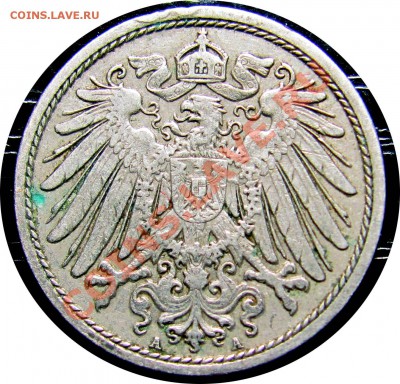 R65 Германия 10 пфеннигов 1907A до 22.05 в 22°° - R65 10 1907A_2