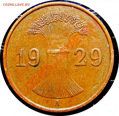 R66 Германия 1 пфенниг 1929A до 22.05 в 22°° - R66 1 1929A_2