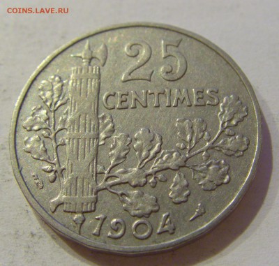 25 сантим 1904 Франция №1 27.10.2018 22:00 МСК - CIMG5523.JPG