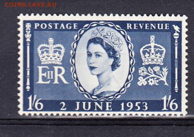 Великобритания 1953 1м коронация - 7