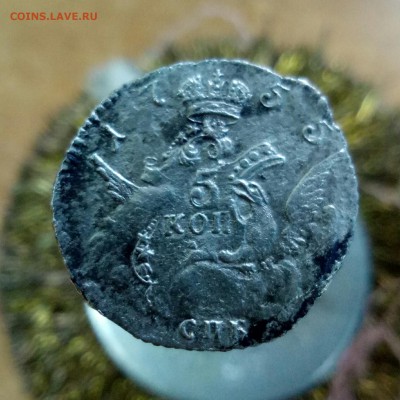 5 копеек 1755 СПБ. Определение подлинности. - P81022-162543(1)