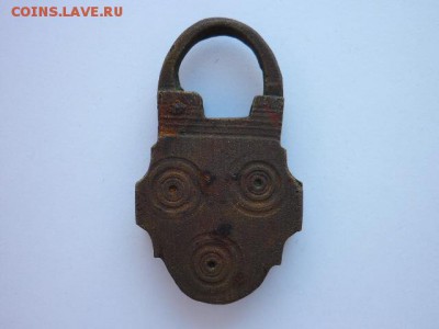 Старинный бронзовый замочек, до 27.10.18г., 21.00 - P1010291.JPG