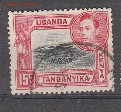 Колонии Кения Уганда Танзания 1938 1м 15с - 333