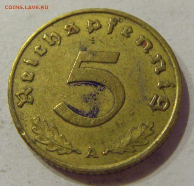 5 пфеннигов 1938 А Германия №1 27.10.2018 22:00 МСК - CIMG5934.JPG