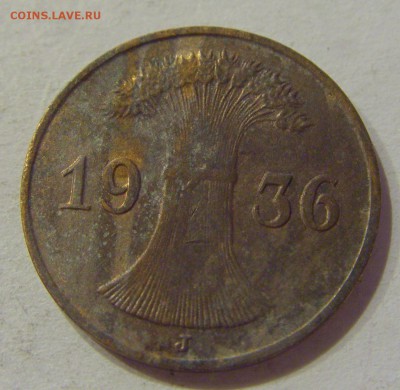 1 пфенниг 1936 J Германия №1 27.10.2018 22:00 МСК - CIMG5984.JPG