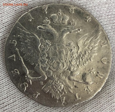 Рубль 1764 год. До 26.10.18. - 71682DCB-2449-4E93-A684-C9FD2DB16DAC