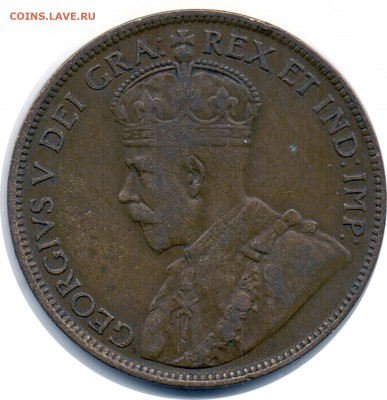 A47 Канада 1¢ 1918 до 29.10 в 22°° - A47 Канада 1 цент 1918_2