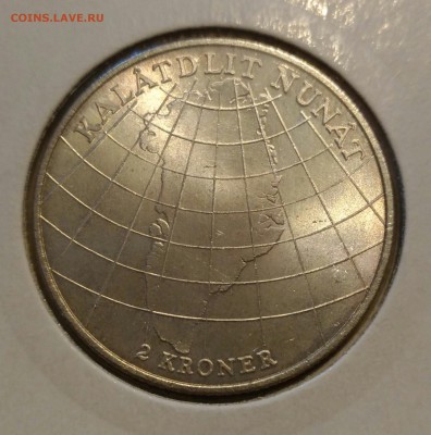 Датские 2 kroner 1953 "Гренландия", NGC MS63 - IMG-20171021-WA0027_1