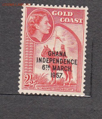 Колонии 1957 Гана 1м - 346