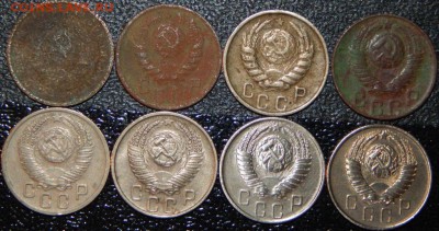 15 копеек 1932-1957 гг., СССР, 8 шт., до 22:00 28.10.2018г. - 15 -32-57-8 ШТ.-4.JPG