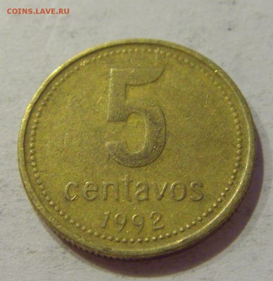 5 сентаво 1992 Аргентина №1 28.10.2018 22:00 МСК - CIMG6542.JPG
