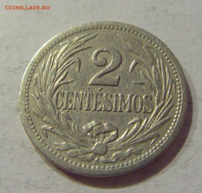 2 сентесимо 1909 Уругвай №1 28.10.2018 22:00 МСК - CIMG6571.JPG