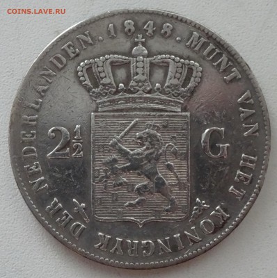 2 гульдена 1848 г. на определение подлинности - DSC02426 - копия.JPG