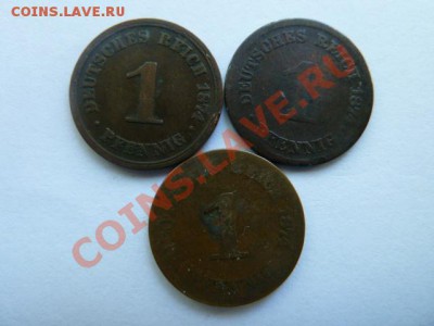Продам монеты Германии 1873-1945гг. (ходячка) - 1пф. 1874_б.JPG