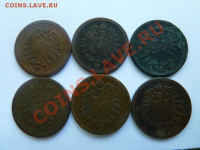 Продам монеты Германии 1873-1945гг. (ходячка) - 1пф. 1876_а.JPG