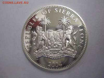 10 долларов Сьерра Леоне 2004   до 26.10.18 - IMG_1634.JPG