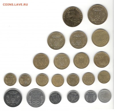 Ходячка Украины 1992-2011. ФИКС цены. - Украина 2