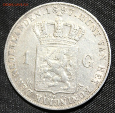 RAR НИДЕРЛАНДЫ 1 гульден 1897г. ДЕВОЧКА  до 30.10 в 22-00 - IMG_4839.JPG