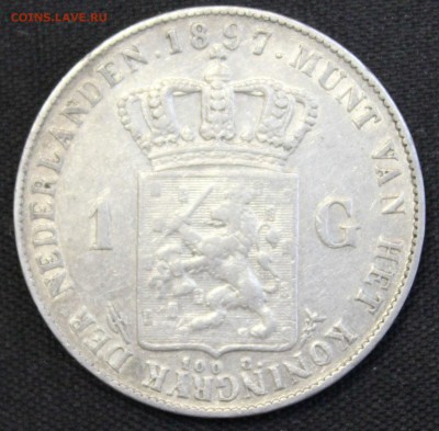 RAR НИДЕРЛАНДЫ 1 гульден 1897г. ДЕВОЧКА  до 30.10 в 22-00 - IMG_4836.JPG