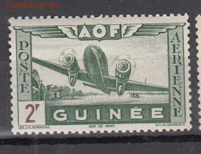 Колонии 1940 Гвинея 1м 2фр - 361