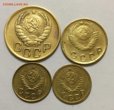 1,2,3 копейки 1946-1953 до 30.10. - F5F702A9-1DF7-434C-8437-642881676201