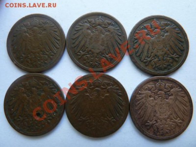Продам монеты Германии 1873-1945гг. (ходячка) - 1пф. 1892_а.JPG