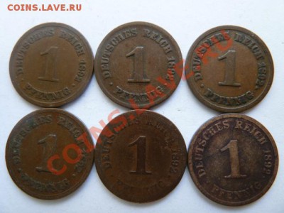 Продам монеты Германии 1873-1945гг. (ходячка) - 1пф. 1892_б.JPG