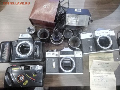 лот фотоаппаратов+ вспышка до 31.10.18 в 22.00 - P81025-232259