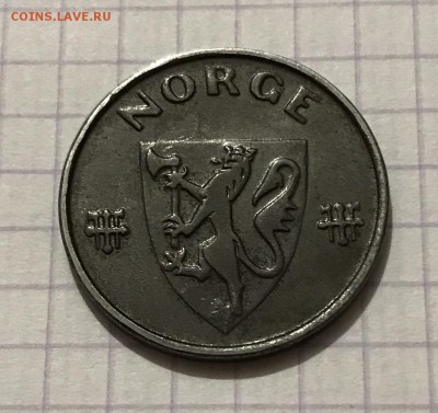 5 øre, Норвегия. UNC - DC4E59D7-BA3B-4C97-89D0-214E162E74B0