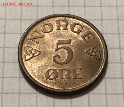 5 øre, Норвегия. UNC - 85030406-56CD-47DC-B23C-E89D6942ABD8
