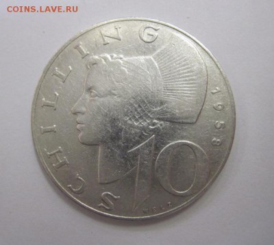 10 шиллингов Австрия 1958    до 28.10.18 - IMG_6639.JPG