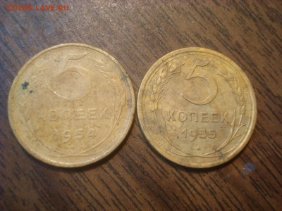 5 копеек 1954,55. До 29.10.18. 22-00 Мск. - DSC03508.JPG