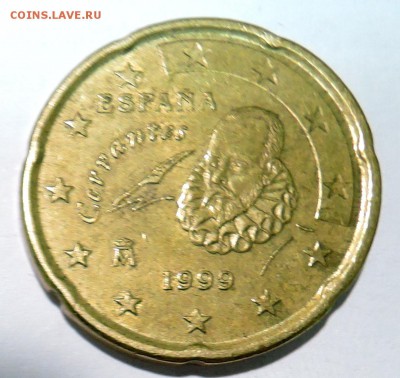 ИСПАНИЯ - 20 евроцентов а 1999 г. до 01.11 в 22.00 - DSCN2900.JPG