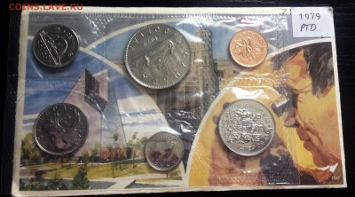 A55 Канада годовой набор 1979 PBV Proof Like до 02.11 в 22°° - A55_Canada Proof Like Set 1979_2