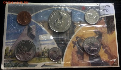 A55 Канада годовой набор 1979 PBV Proof Like до 02.11 в 22°° - A55_Canada Proof Like Set 1979_1