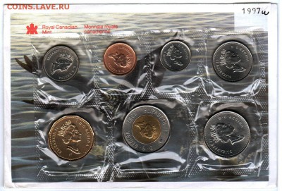 A56 Канада годовой набор 1997 Proof Like до 02.11 в 22°° - A56_Canada Winnipeg Proof Like Set 1997_1