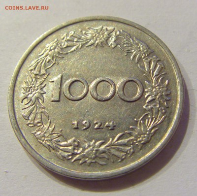 1000 крон 1924 Австрия №2 01.11.2018 22:00 МСК - CIMG7595.JPG