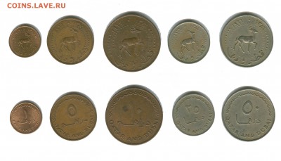 Катар & Дубай подборка 1966 год - Катар & Дубай