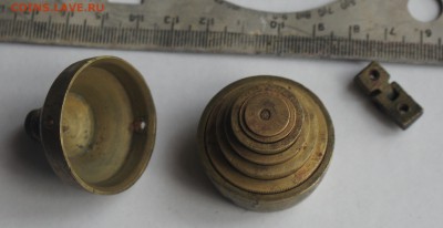 Набор гирек 1898 г. Русский весовой фунт Комплект! - DSC09518.JPG