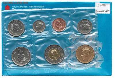 A44 Канада годовой набор 1999 Proof Like до 03.11 в 22°° - A44_Canada Nunavut Proof Like Set 1999_2