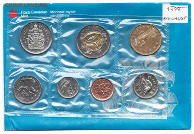 A44 Канада годовой набор 1999 Proof Like до 03.11 в 22°° - A44_Canada Nunavut Proof Like Set 1999_1