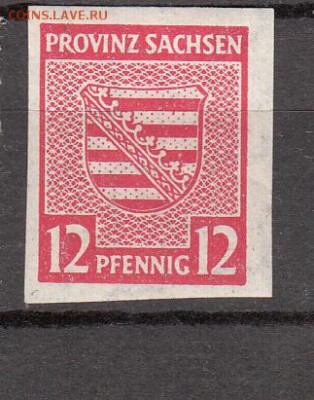 Германия Сов зона 1945 1м 12пф - 414