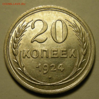 20 копеек 1924 "нечёткая сетка глобуса". Оценка. - DSCN2326.JPG