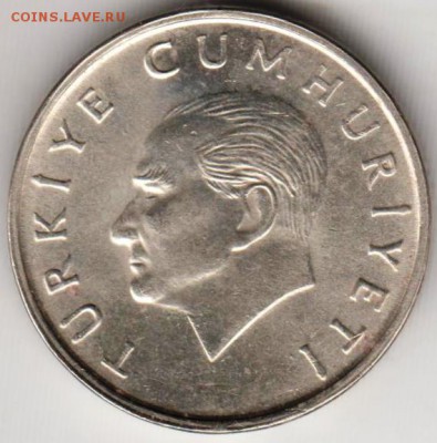Турция 10 bin lira 1998 г. до 24.00 04.11.18 г. - 002