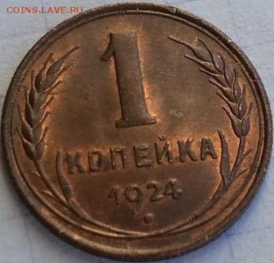 1 копейка 1924 UNC - image