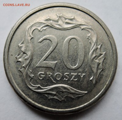 ПОЛЬША - 20 грошей 2004 г. до  04.11 в 22.00 - DSCN2940.JPG