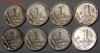 1 копейка ассорти aUNC - 83r