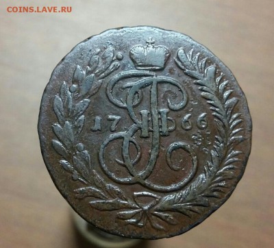 2 копейки 1766 год ММ. До 01.11.18г в 22.10 МСК - 2018-10-30 09.49.00