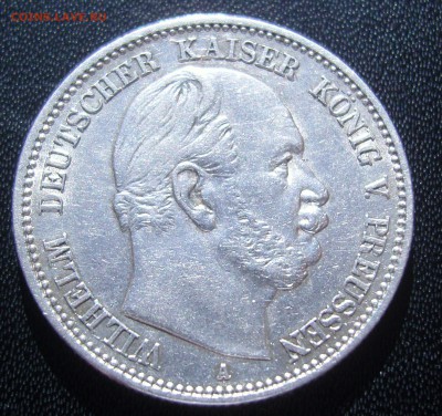 2 марки 1876 Пруссия - аверс
